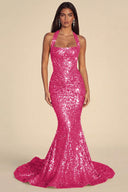 Seraphina Sequin Mermaid Evening Gown