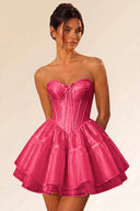 Primrose Ballet-Inspired Corset Mini Dress