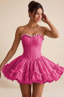 Primrose Strapless Corset Tutu Mini Dress