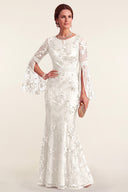 Rosalind Floral Lace Mermaid Mother of the Bride Gown