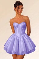 Primrose Ballet-Inspired Corset Mini Dress