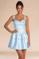 Annabelle Satin Bow Mini Birthday Dress