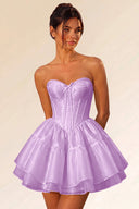 Primrose Ballet-Inspired Corset Mini Dress