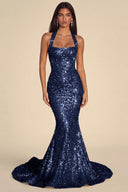 Seraphina Sequin Mermaid Evening Gown
