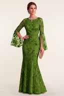 Rosalind Floral Lace Mermaid Mother of the Bride Gown