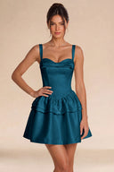 Annabelle Satin Bow Mini Birthday Dress