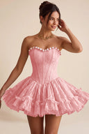 Primrose Strapless Corset Tutu Mini Dress