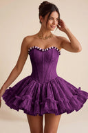 Primrose Strapless Corset Tutu Mini Dress