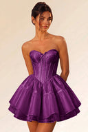 Primrose Ballet-Inspired Corset Mini Dress