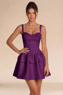 Annabelle Satin Bow Mini Birthday Dress