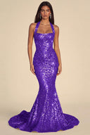 Seraphina Sequin Mermaid Evening Gown
