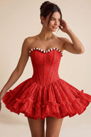 Primrose Strapless Corset Tutu Mini Dress