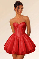 Primrose Ballet-Inspired Corset Mini Dress