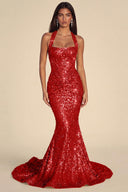 Seraphina Sequin Mermaid Evening Gown