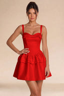 Annabelle Satin Bow Mini Birthday Dress