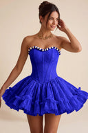 Primrose Strapless Corset Tutu Mini Dress