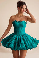 Primrose Strapless Corset Tutu Mini Dress