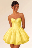 Primrose Ballet-Inspired Corset Mini Dress
