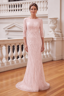 Rosalind Beaded Lace Mother of Bride Gown