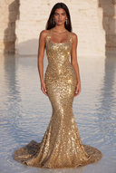 Seraphina Sequin Mermaid Evening Gown