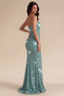 Isabella Strapless Sequin Mermaid Prom Gown