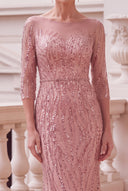 Rosalind Beaded Lace Mother of Bride Gown