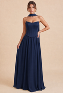 Seraphina Strapless Corset Bridesmaid Dress