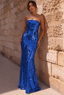 Aurora Strapless Sequin Mermaid Gown