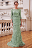 Rosalind Beaded Lace Mother of Bride Gown