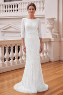 Rosalind Beaded Lace Mother of Bride Gown